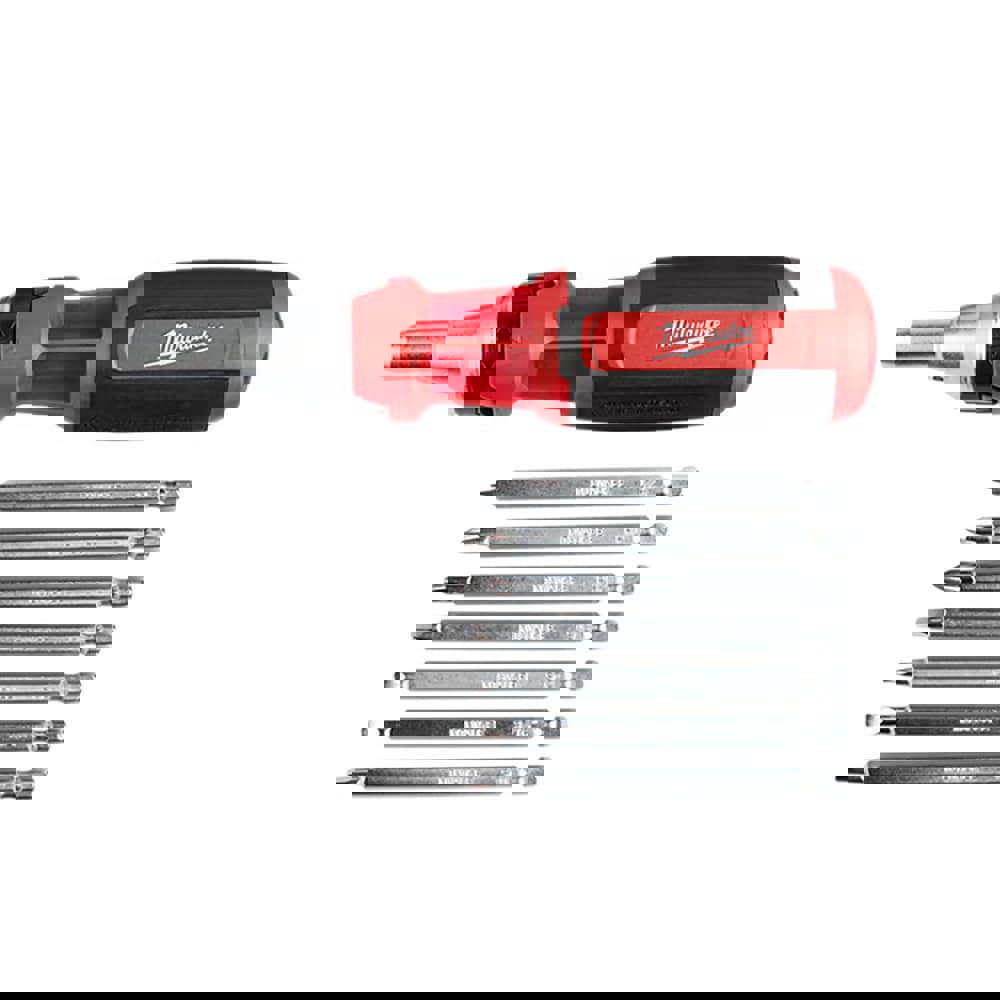 Barrel Grip Multi-Bit Screwdriver